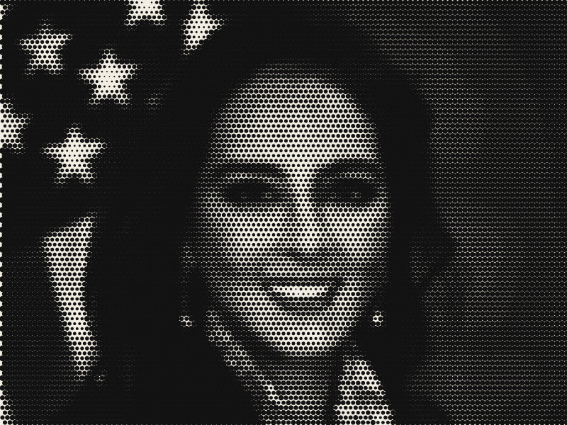 Halftone portrait of Harmeet K. Dhillon, Assistant Attorney General, Civil Rights Division